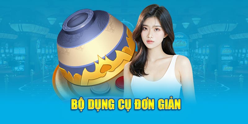 Bộ dụng cụ xóc đĩa đơn giản 